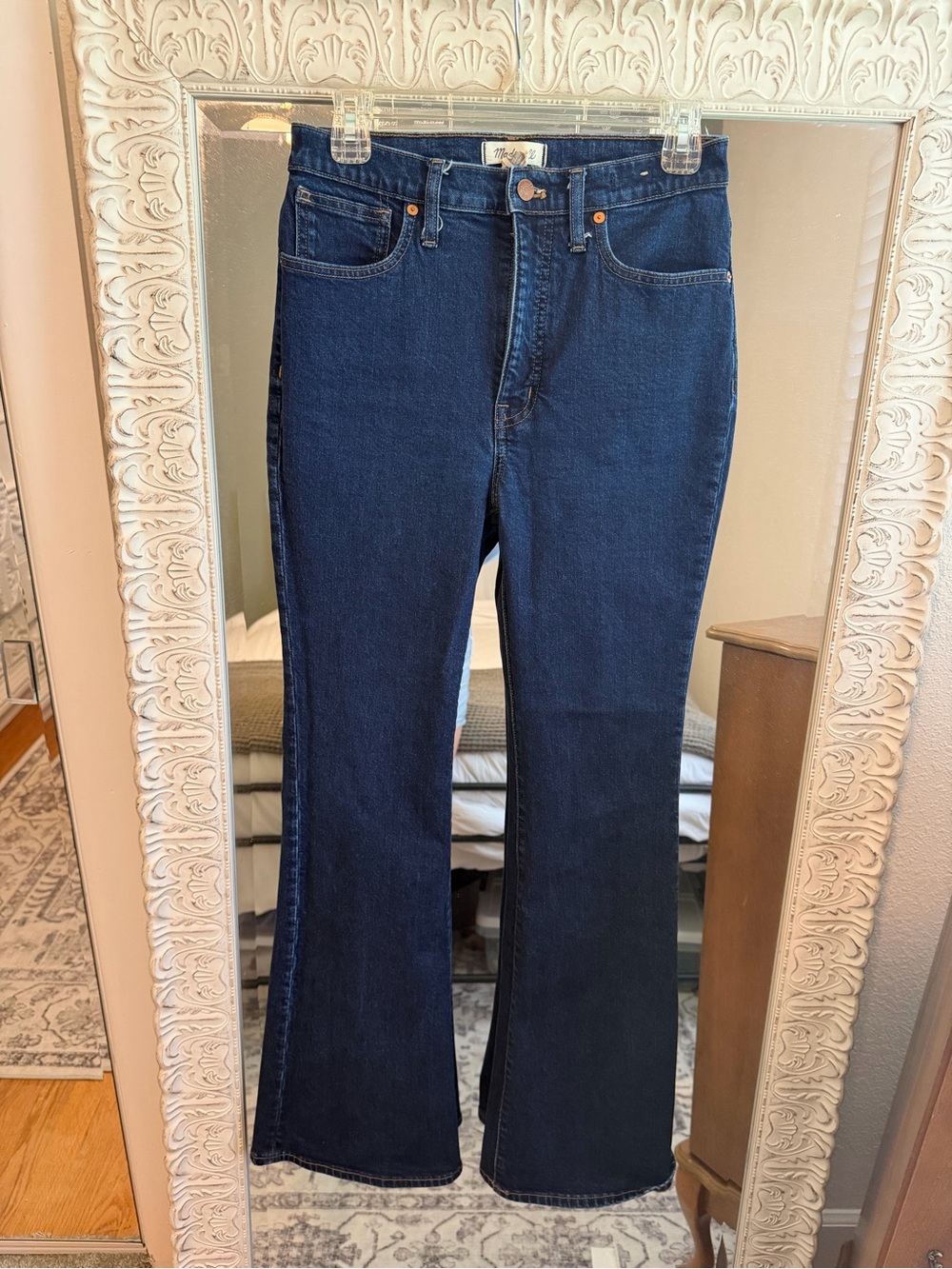 Madewell Rinse Wash High-Rise Flare Jeans
